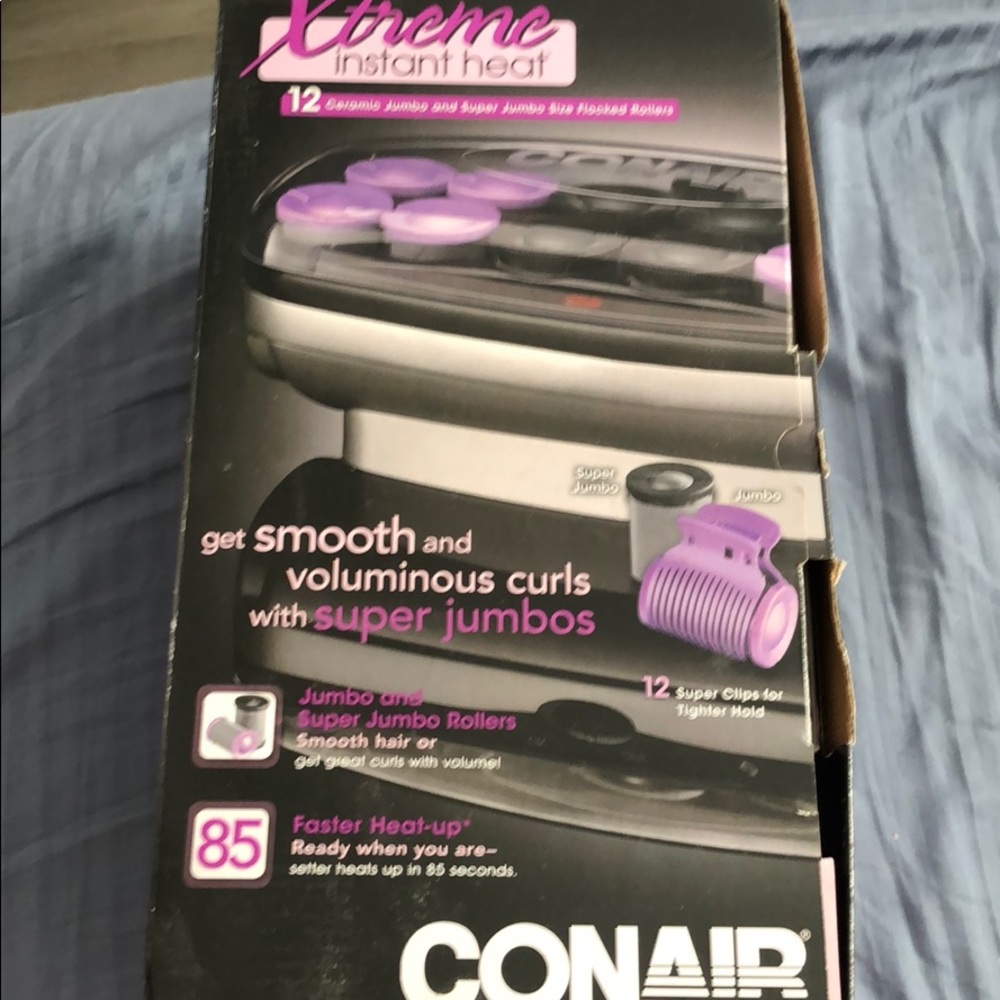 Instant heat rollers